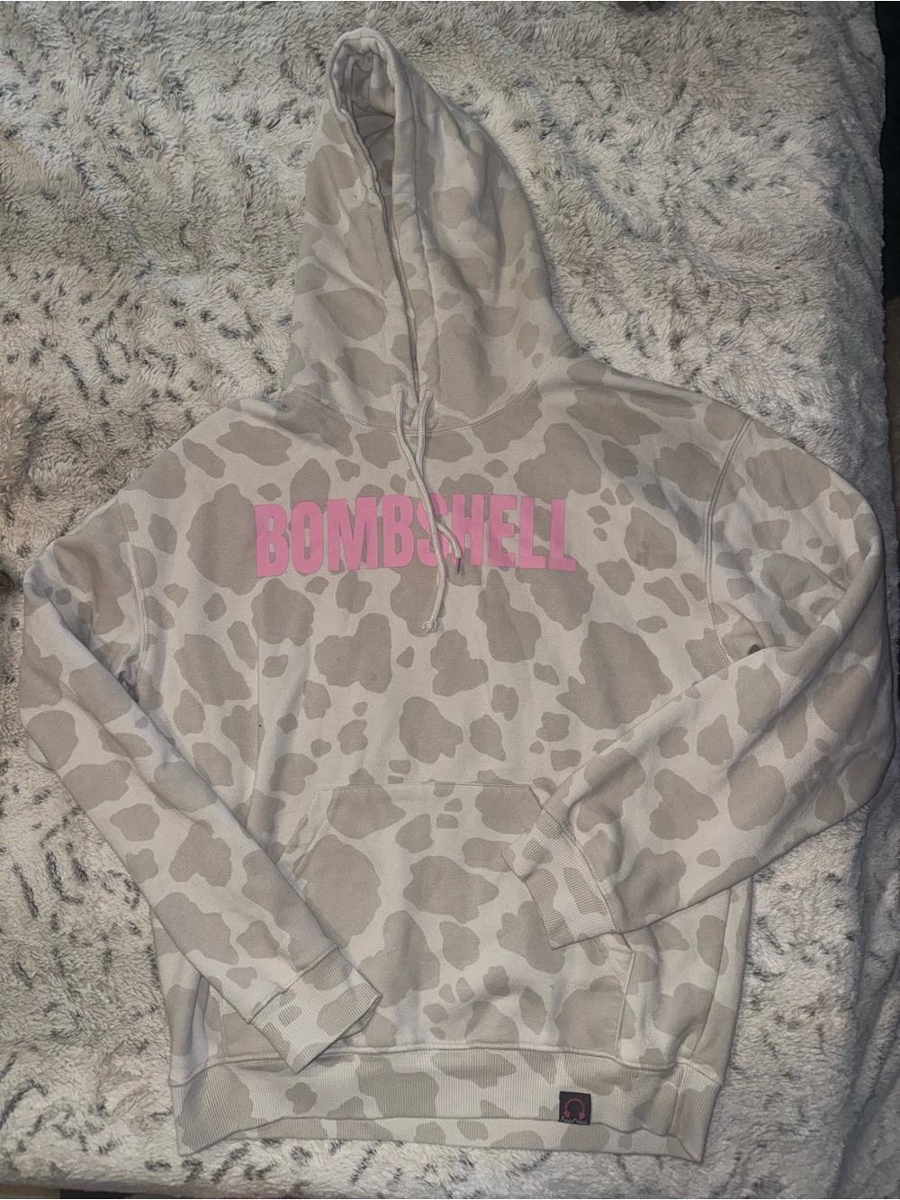 Kayla Malec edition Bombshell cow/camo print Hoodie